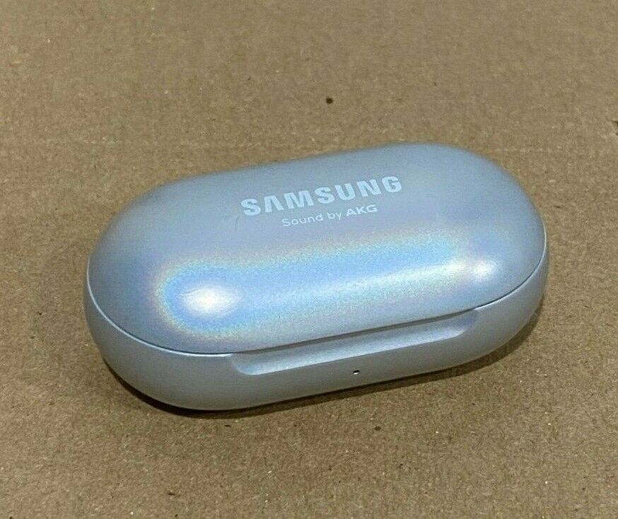 Samsung Galaxy Buds Charging Case Only Replacement Genuine OEM - SILVER - Headsets