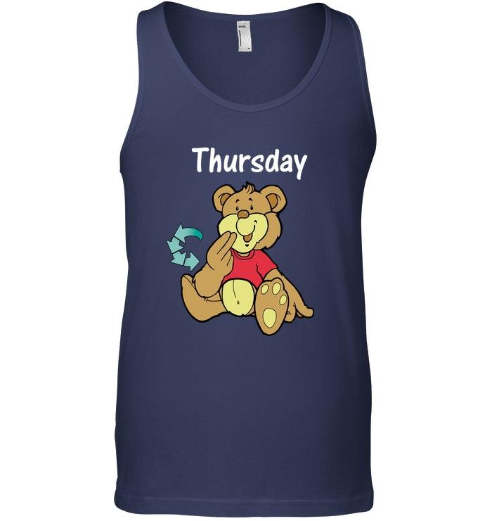 Thursday ASL American Sign Language Tank Tops Kids Adults TShirts