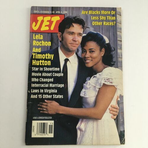 Jet Magazine April 8 1996 Lela Rochon and Timothy Hutton Interracial ...