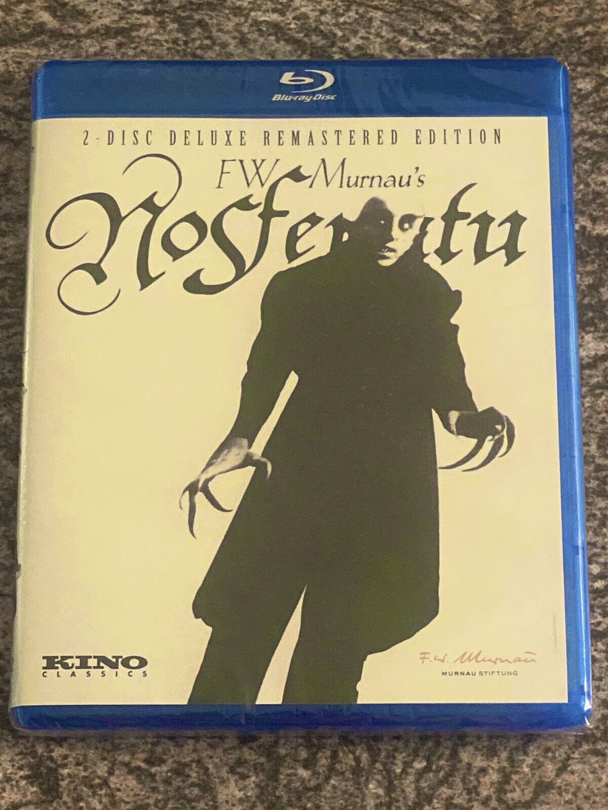 Nosferatu (Bluray, Kino Classics, 2Disc Deluxe Remastered Edition