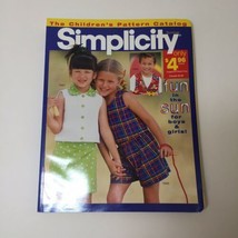 Simplicity Summer 1997 Children&#39;s Pattern Catalog - $19.34