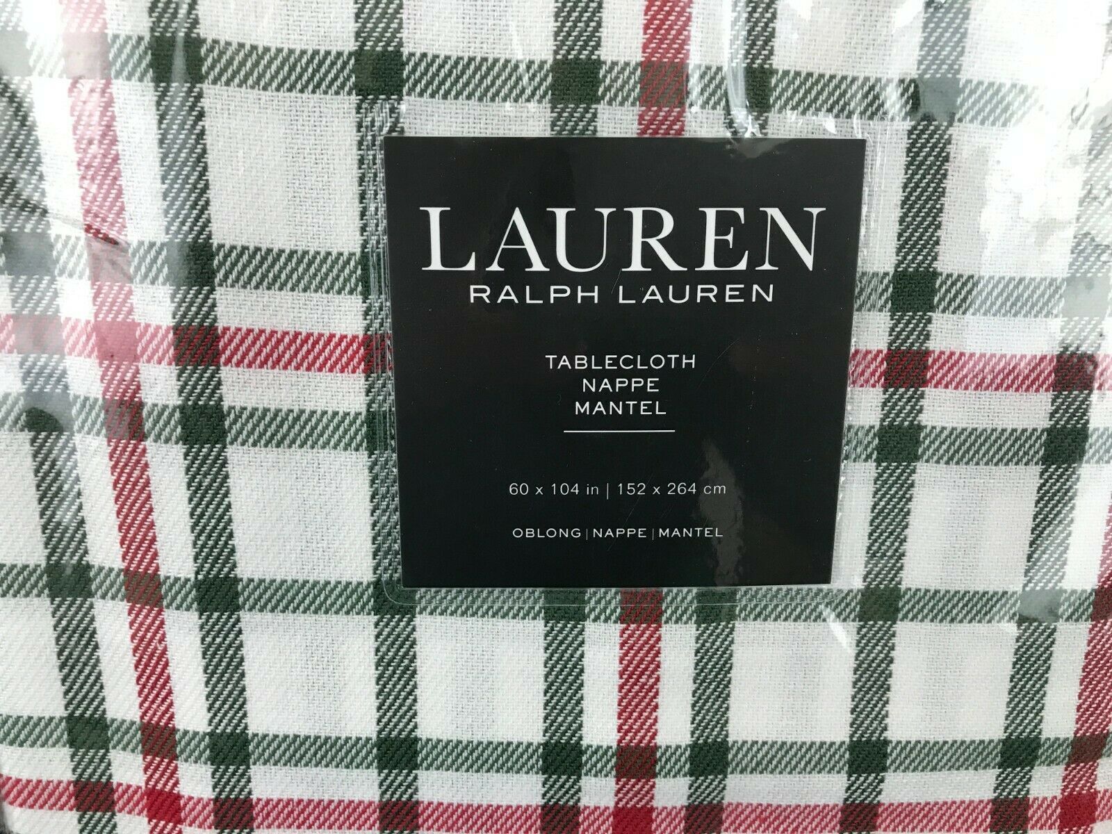 Ralph Lauren Tablecloth 60