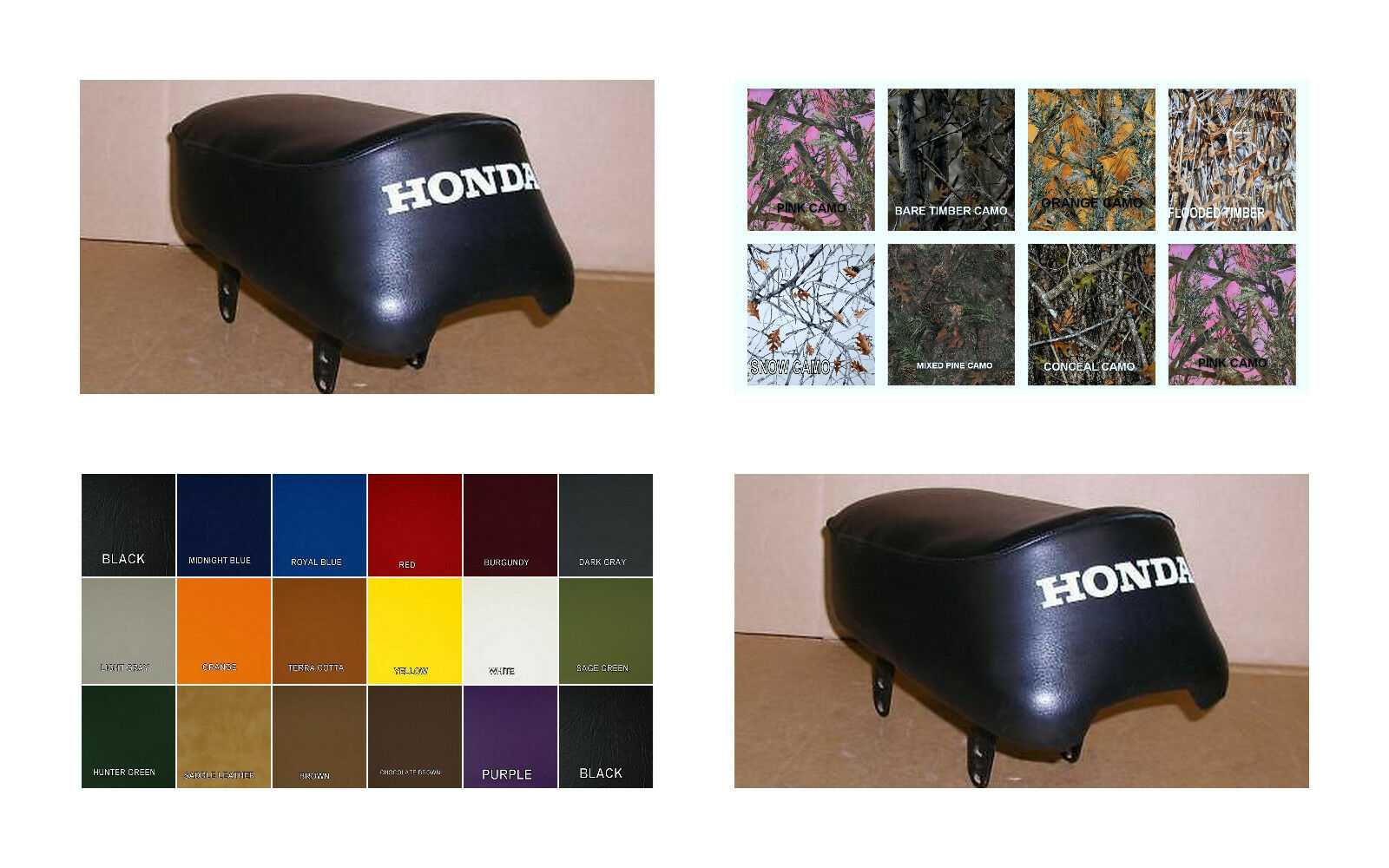 HONDA Z50A Seat Cover K1K2 6971 Mini Trail Z50 1969 1970 1971 (ST/BW