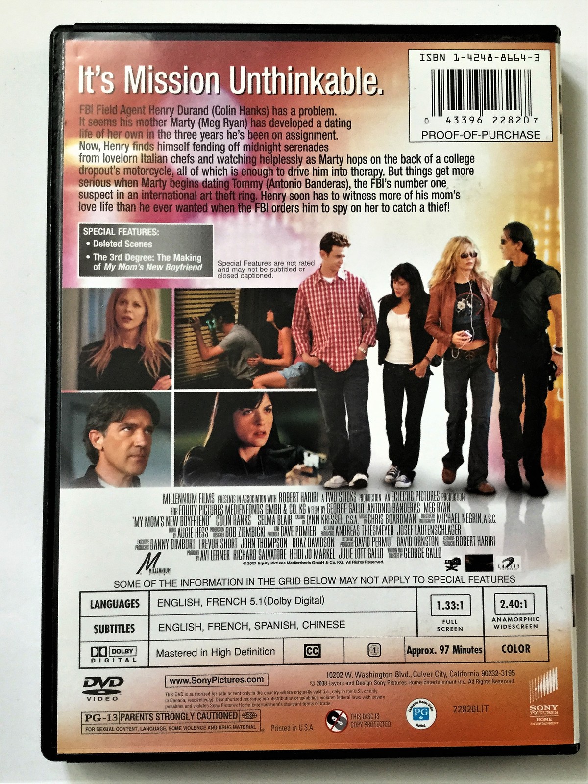 MY MOM'S NEW BOYFRIEND (DVD 2008) Antonio Banderas/Meg Ryan - DVDs ...