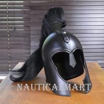 NauticalMart Medieval Troy Helmet Ancient Greek Armor Helmet With plume