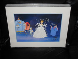 1995 Disney Cinderella Framed Lithograph - $34.99