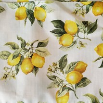 Lemon Kitchen Set, 9 Pc, Table Linens Placemats Towels Mitts Citrus Fruit Decor image 11