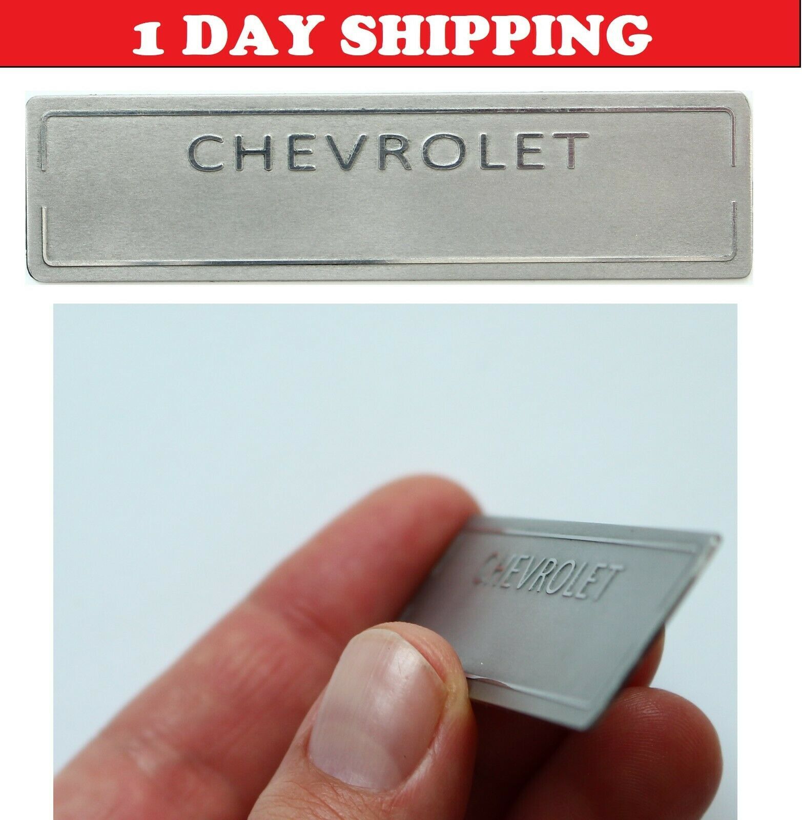 Chevy Replacement  VIN Plate Chevrolet Tag  Serial Number 