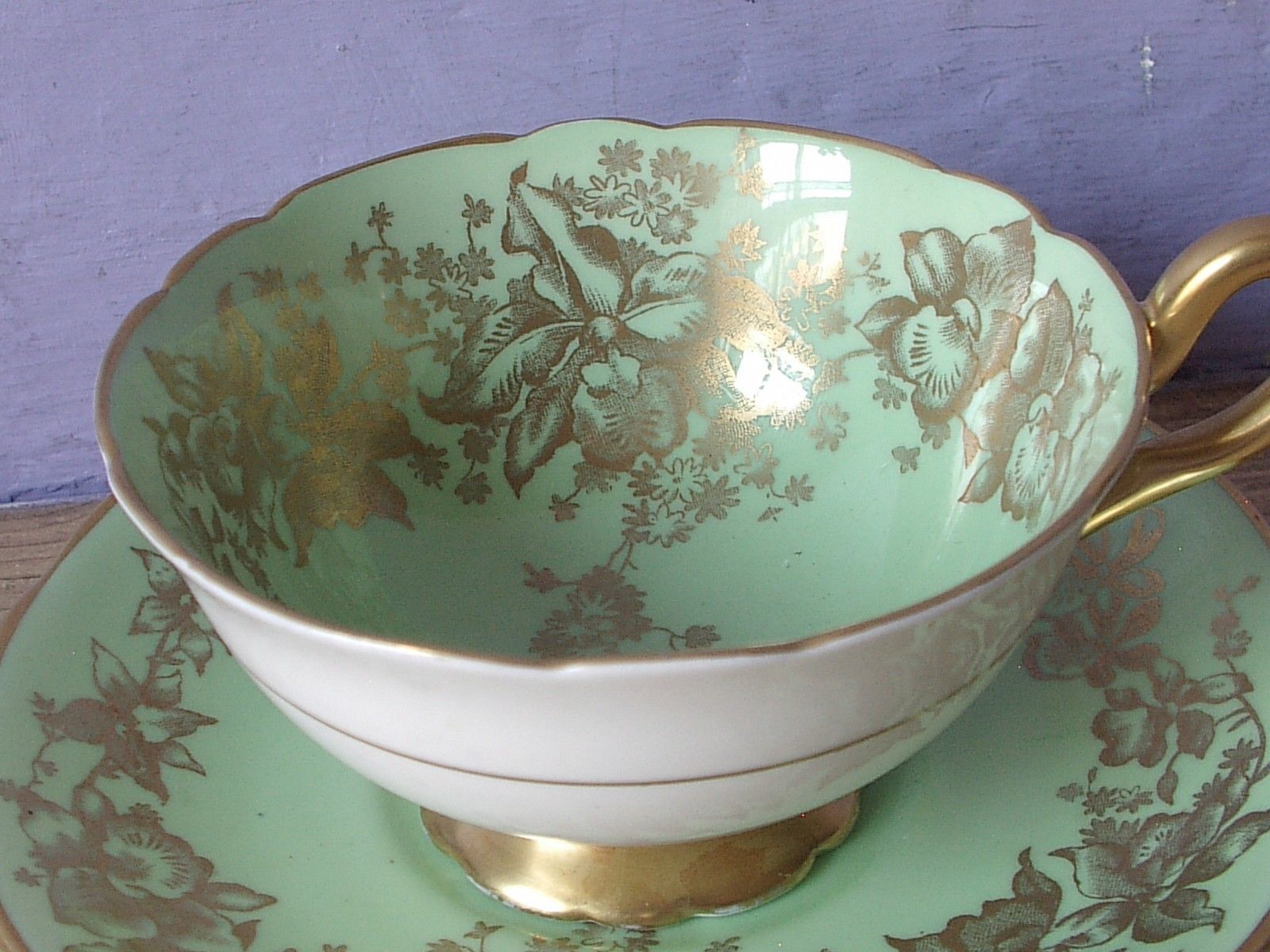 Antique 1950's Coalport Bone china LOT:388 | Two Coalport bone china The