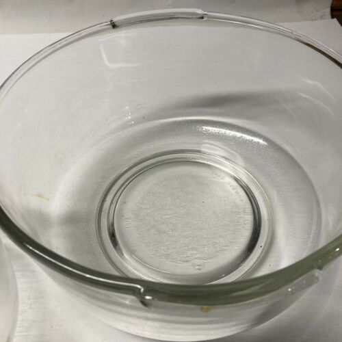 2 Vintage Oster Kitchen Regency Center Replacement Glass Bowls~1 1/2 ...