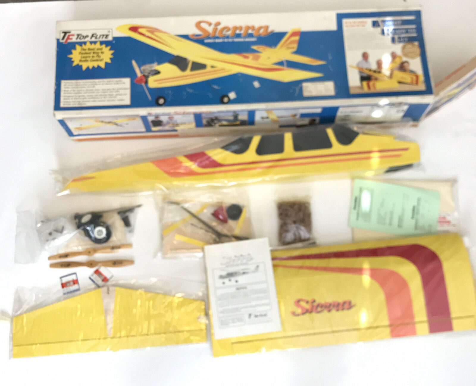 Top Flite Gold Edt Almost Ready To Fly Sierra Remote Control Aircraft