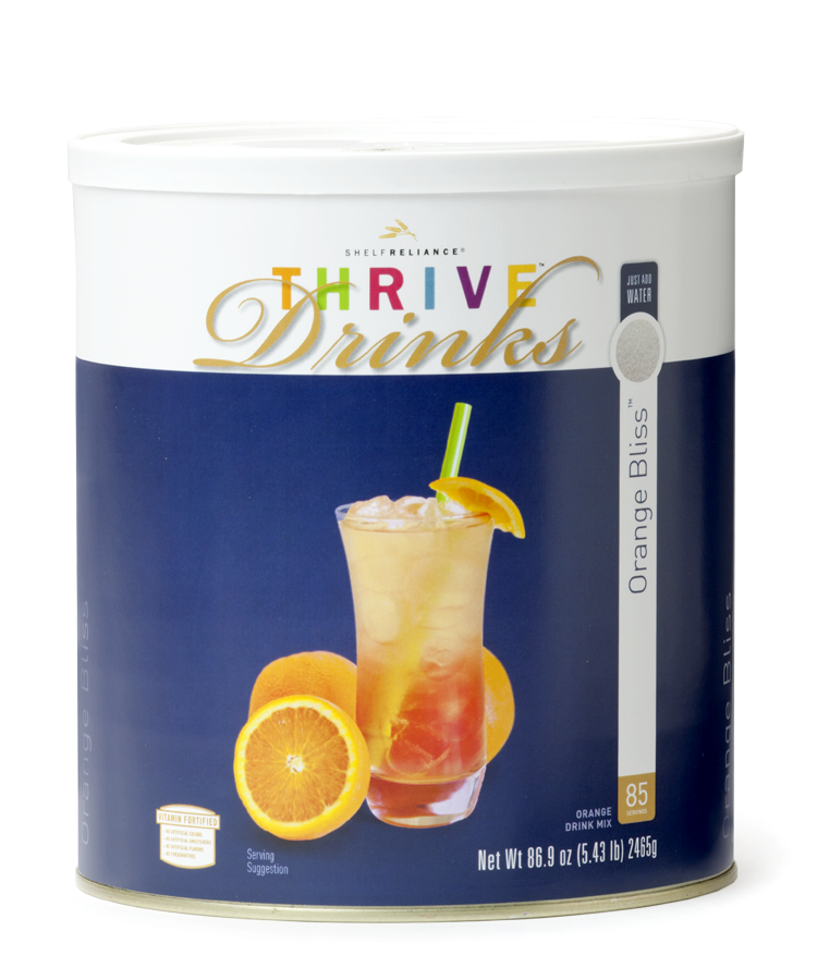 THRIVE Emergency Food Storage Orange Bliss Drink Mix 85