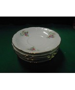  Beautiful WAWEL China-Made in Poland &quot;Rose Garden&quot; Set of 6 SAUCERS - $9.49