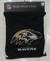 Most Valuable Fan NFL Licensed Black Baltimore Ravens Basic Plus Cinch image 1