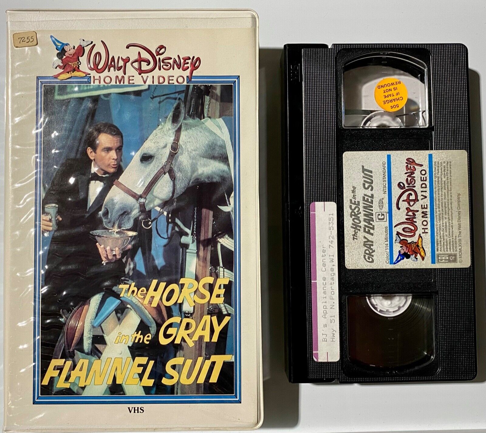 The Horse in the Gray Flannel Suit Kurt Russell Disney VHS Tested - VHS ...