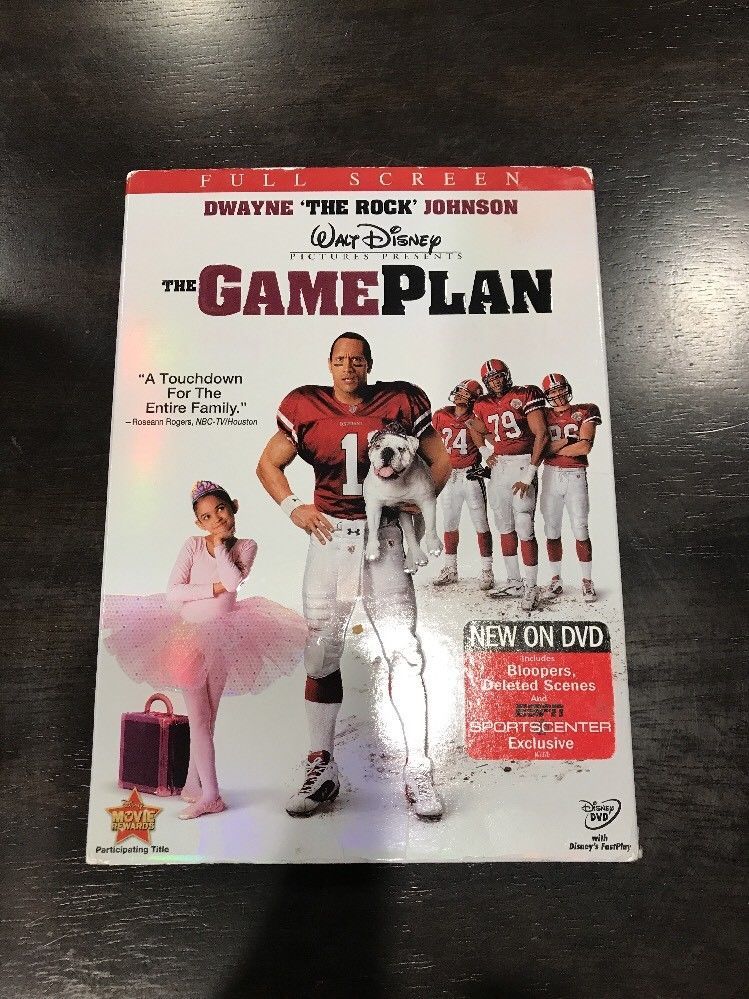 The Game Plan (DVD, 2008, Full Frame) - DVD, HD DVD & Blu-ray