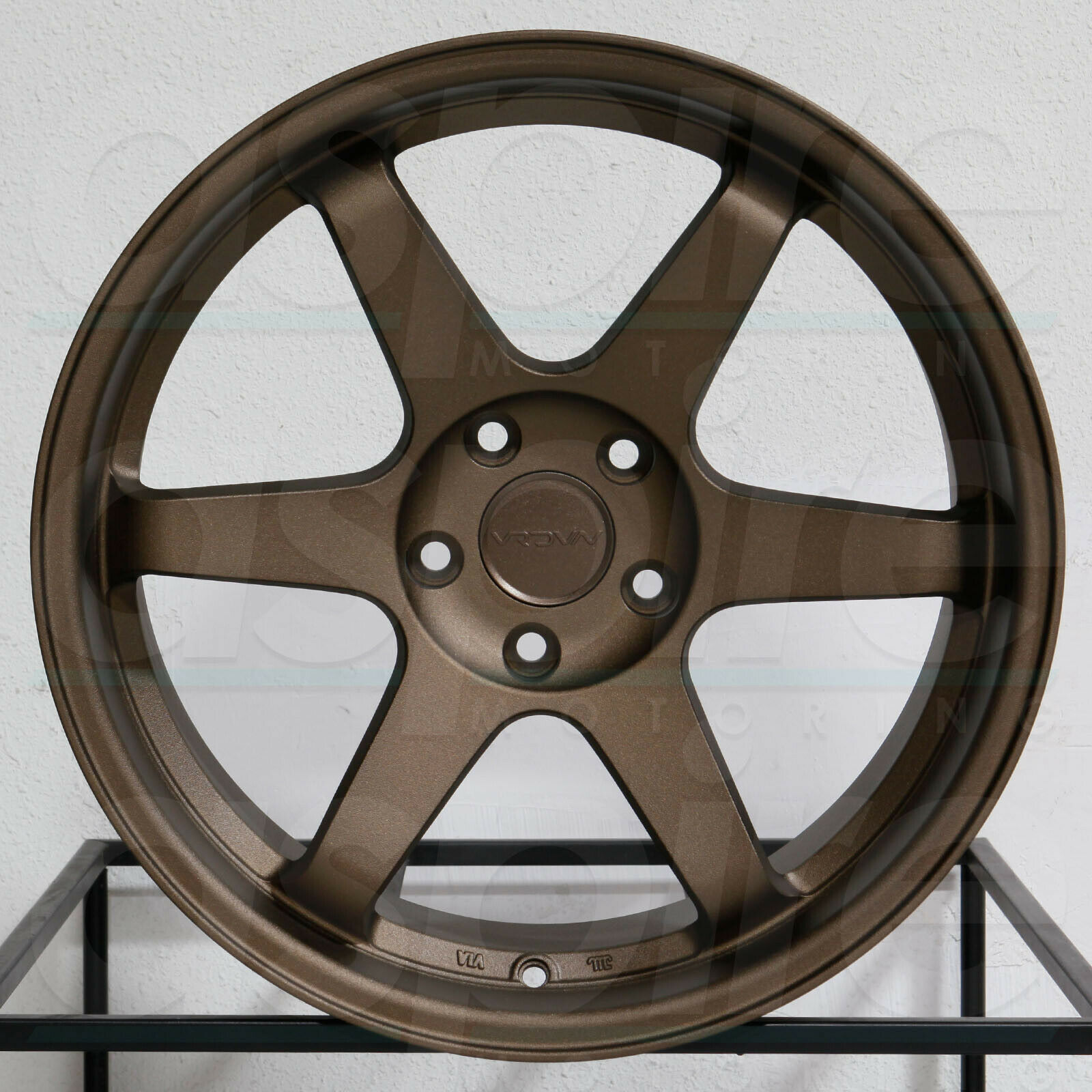18x9 5 Vordoven Forme 10 5x114 3 30 Textured Bronze Wheels Rims Set 4 
