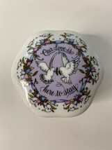 1983 Songs Of Love Music Box Vintage Franklin Mint Our Love Is Here To Stay - $12.71
