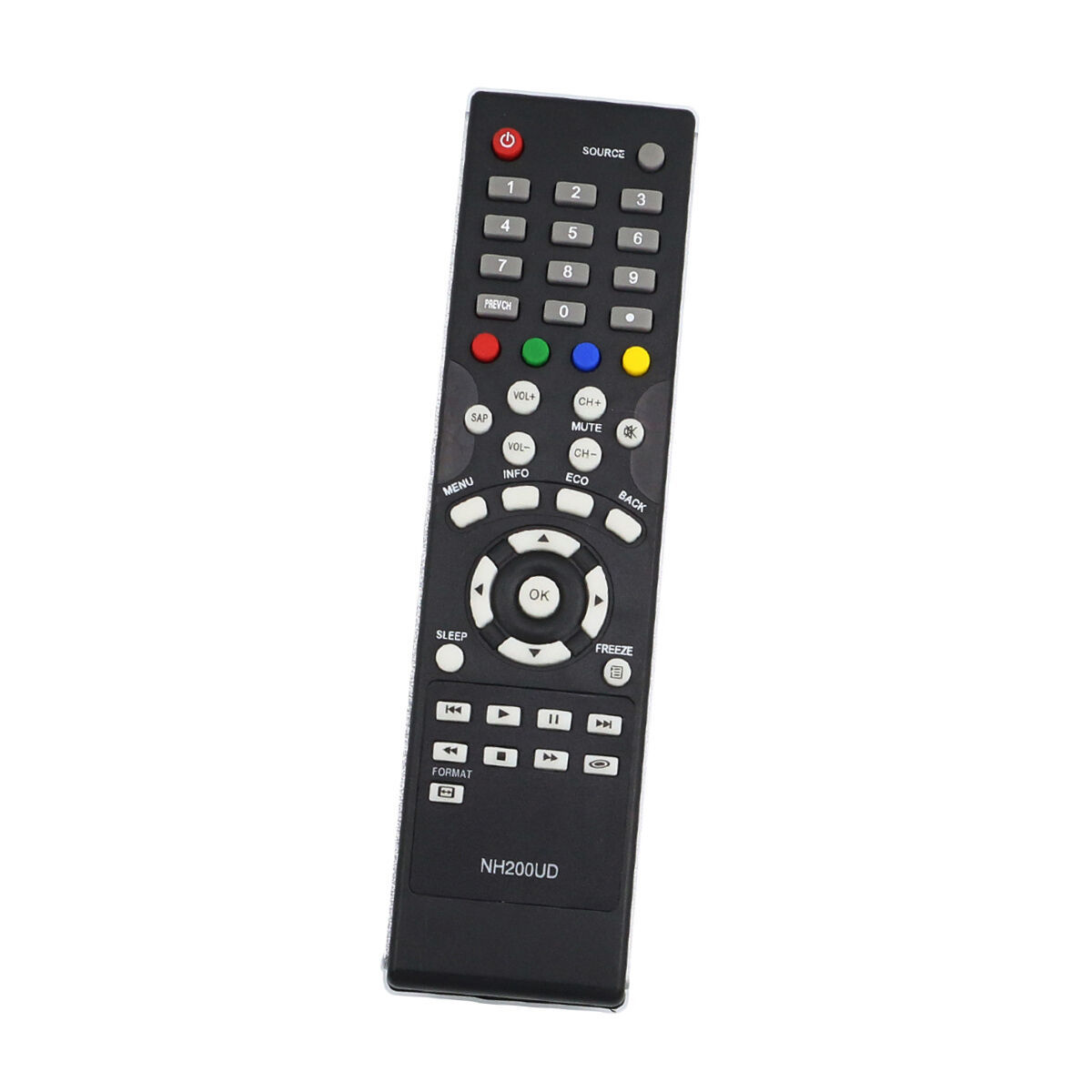 New Nh200Ud Replace Remote For Sylvania Tv Lc320Ss1 Lc407Ss1 Lc407Em1