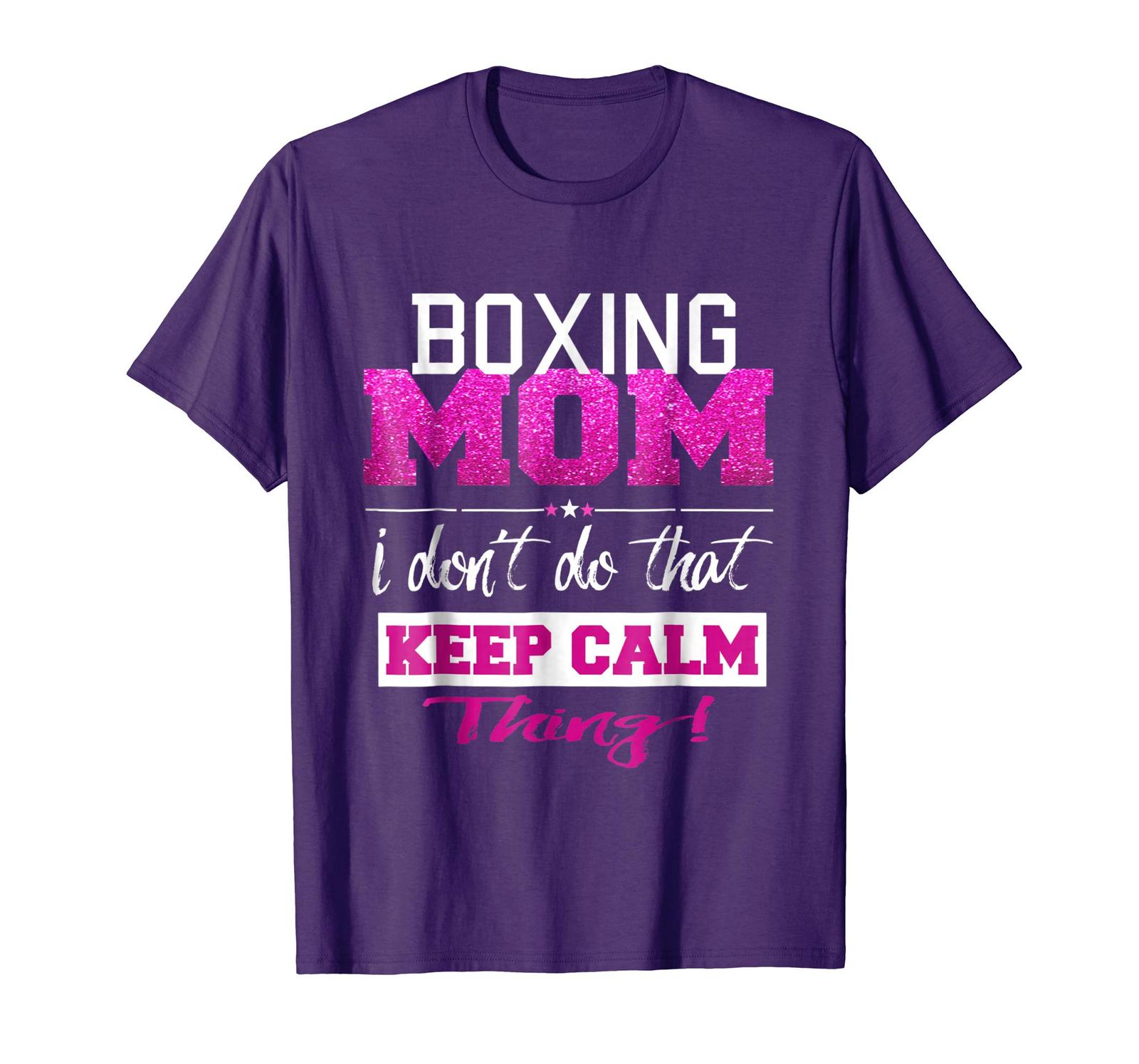 New Shirts Funny Boxing Mom T Shirt Best Mother TShirt Men TShirts