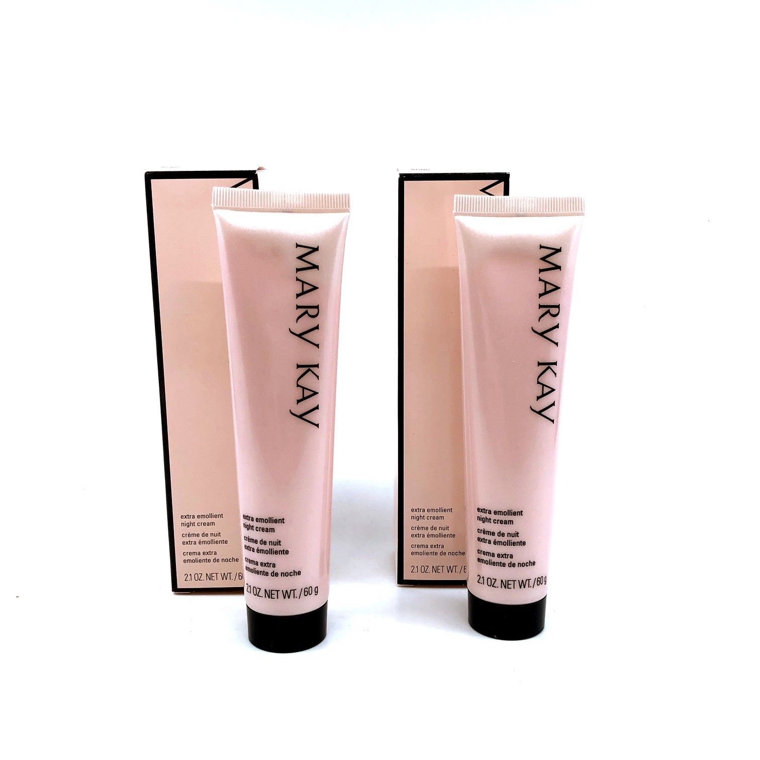 Primary image for 2 PK: MARY KAY Extra Emollient Night Cream, Very Dry Skin ~ Face & Body - 2.1 Oz