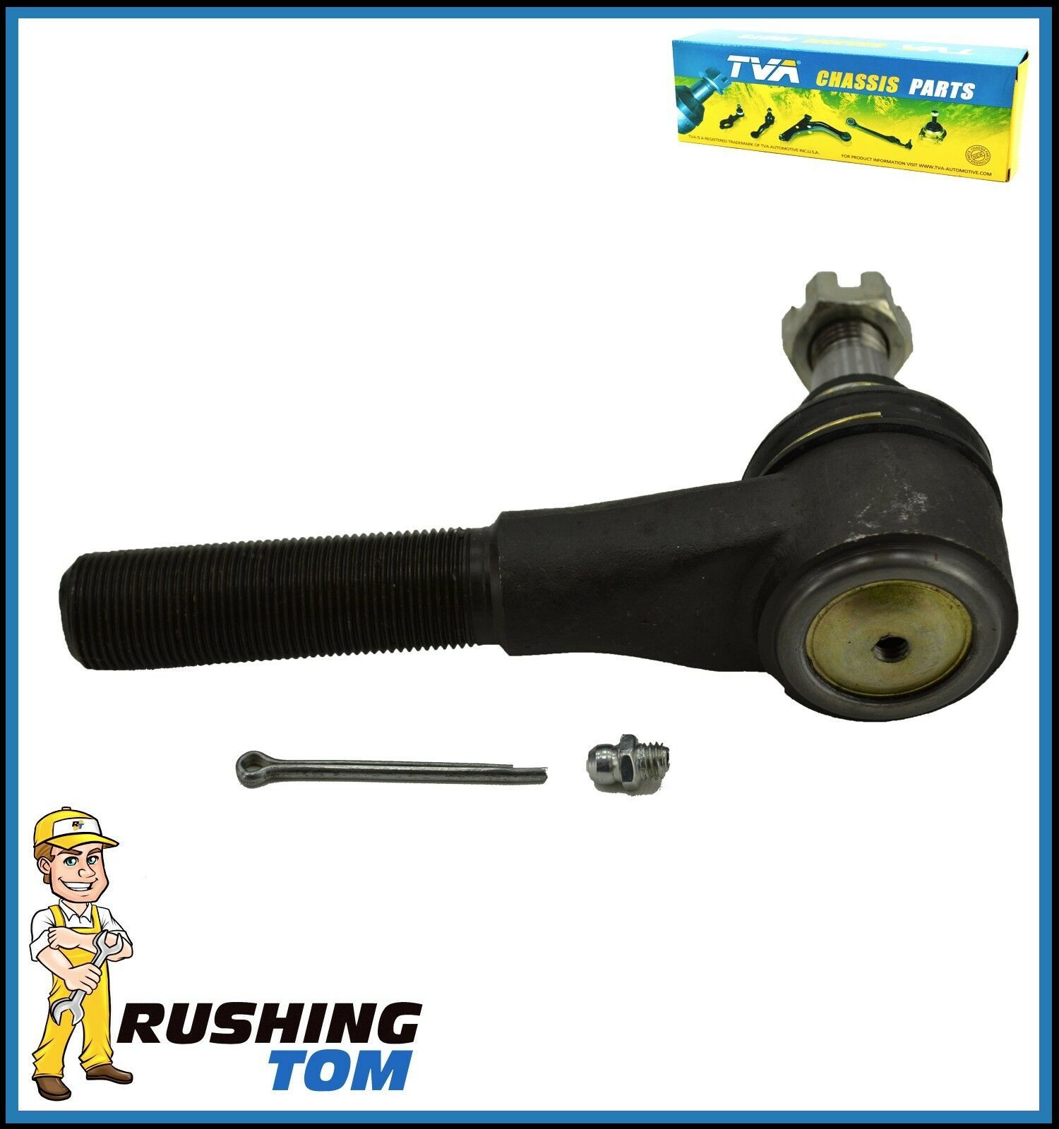 2 Outer Tie Rod Pair Fits 1996 Ford 1995 F150 F250 F350 Bronco Ranger