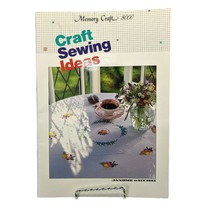 Janome Memory Craft 8000 Craft Sewing Ideas Book Original Embroidery Use... - $14.01
