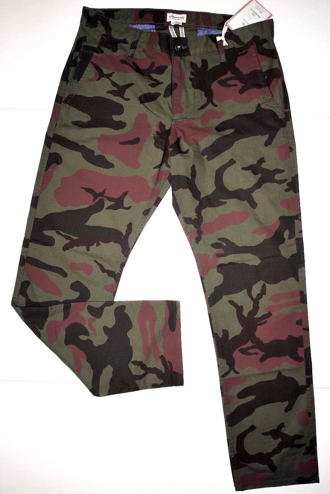 Dockers men's size 32x34 camouflage pants slim fit Pants