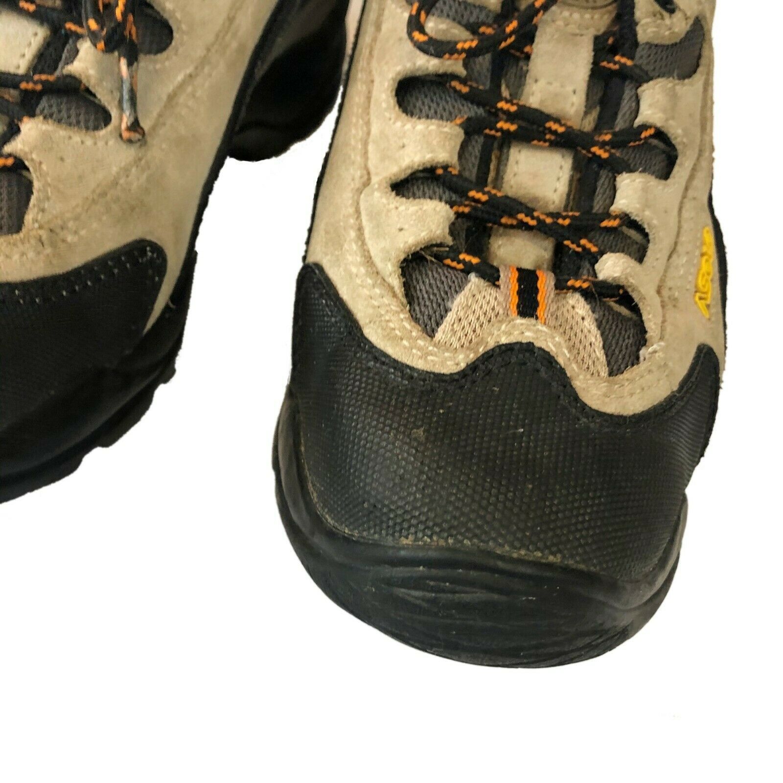 ASOLO Focus Mountain Vibram Hiking Shoes Beige Womens Shoe