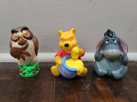 Disney Parks Winnie the Pooh - Pooh, Owl and Eeyore Pool Bath Toys  - $12.59