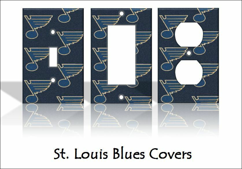  St  Louis  Blues Light Switch Covers Hockey NHL Home  Decor  