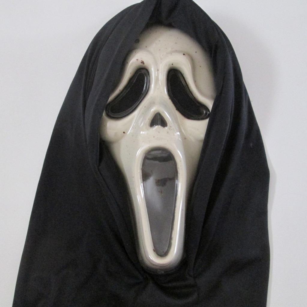 Scream Ghostface Blood Pumping Mask Bloody Heart Pump Non Working As Is Masks & Eye Masks