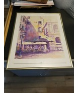 An Old Italian Theater Richard Henson Fine Wall Decor Art Print Framed P... - $49.50