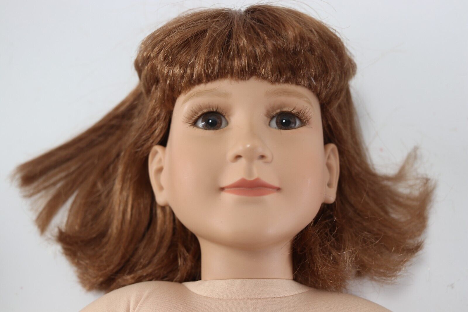 Vintage 2002 My Twinn 23 Inch Nude Poseable Doll Red Hair Brown Eyes Dolls And Doll Playsets 