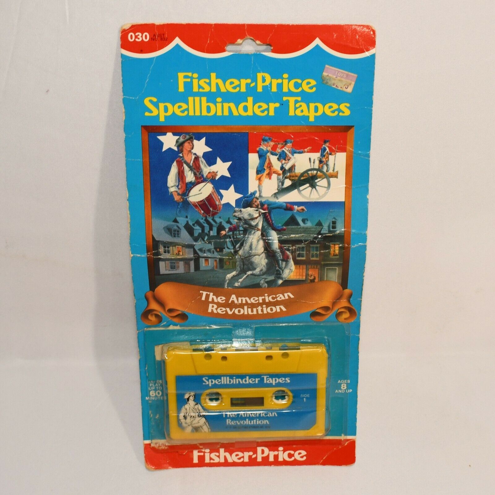 New Vintage Fisher Price Spellbinder Tape The American Revolution 030
