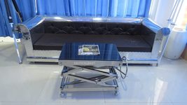 NauticalMart Vintage Industrial Scissor Lift Table Home Decor Furniture  image 5