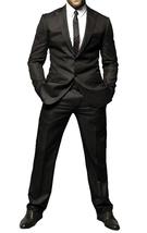 Mens Black 2 Piece Jason Statham Wedding Suit Casual Party Wear Groomsme... - $120.00