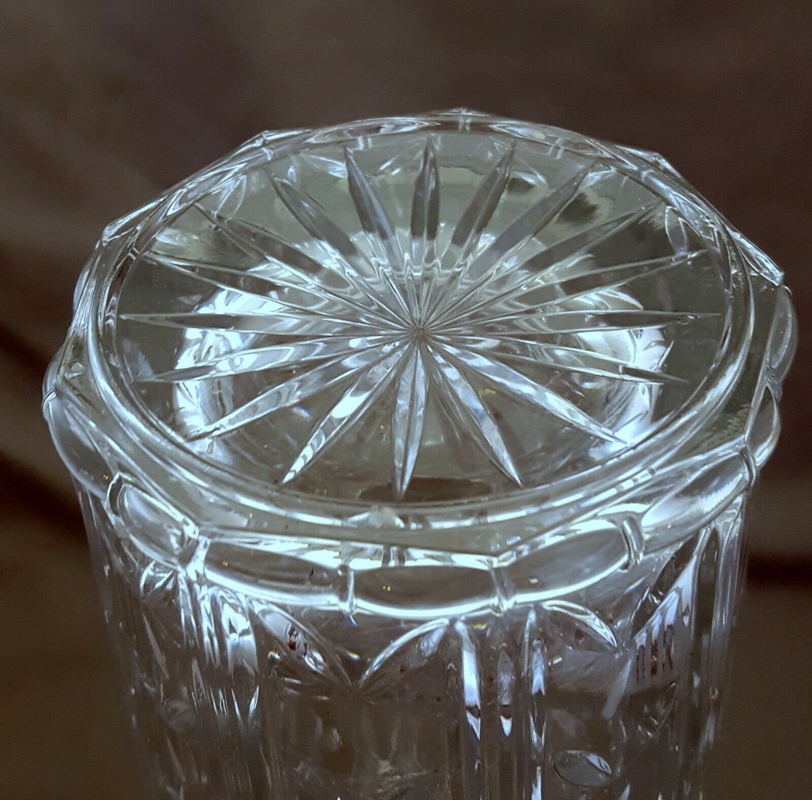 Fifth Avenue Portico Crystal Vase 11" Petal Flared Rim 24 Lead Crystal