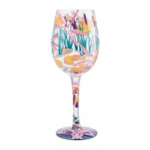 Lolita Wine Glass Dragonfly Magic 15 oz 9" High Gift Boxed Collectible #6009218  - $39.10