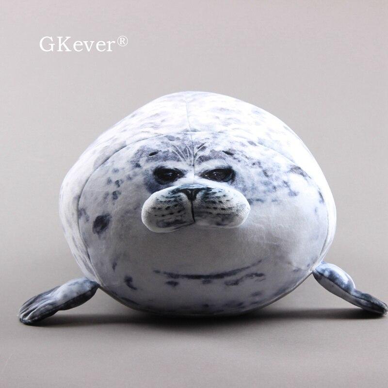 plush seal pillow