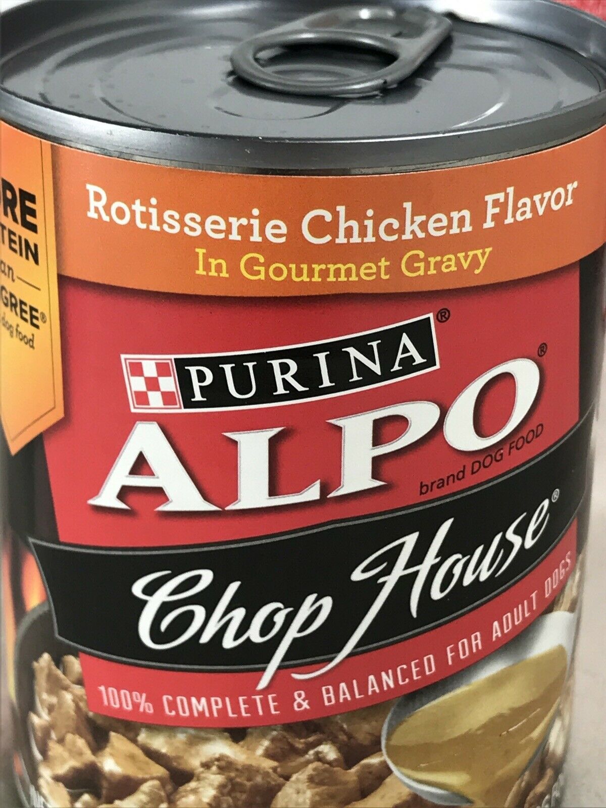 Purina Alpo Chop House Rotisserie Chicken Flavor LOT OF 6 CANS Dog Food Dog Food