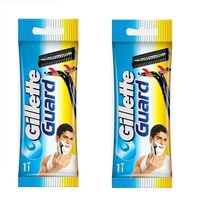 2X Gillette Guard Razor Handles with cartridges for Safe &amp; Smooth Shave - $4.48