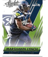 Football Card- Marshawn Lynch 2014 Absolute #58 - $1.28