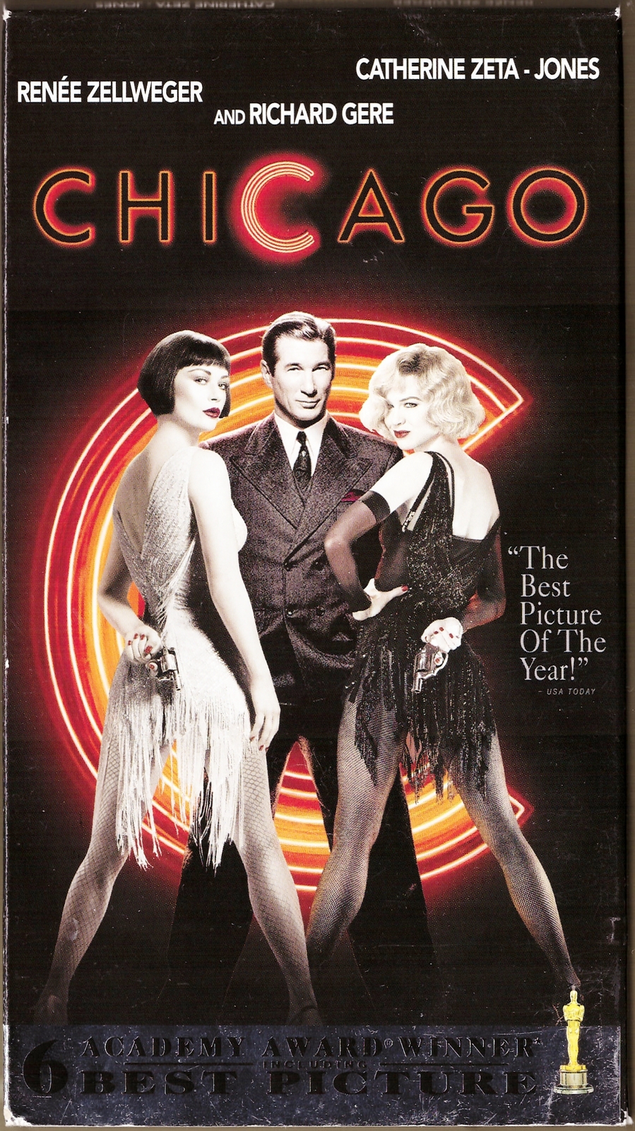 Chicago VHS Renée Zellweger Catherine Zeta-Jones Richard Gere Queen ...