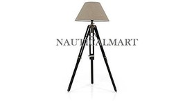 Classic Design Floor Lamp with Black Tripod Stand