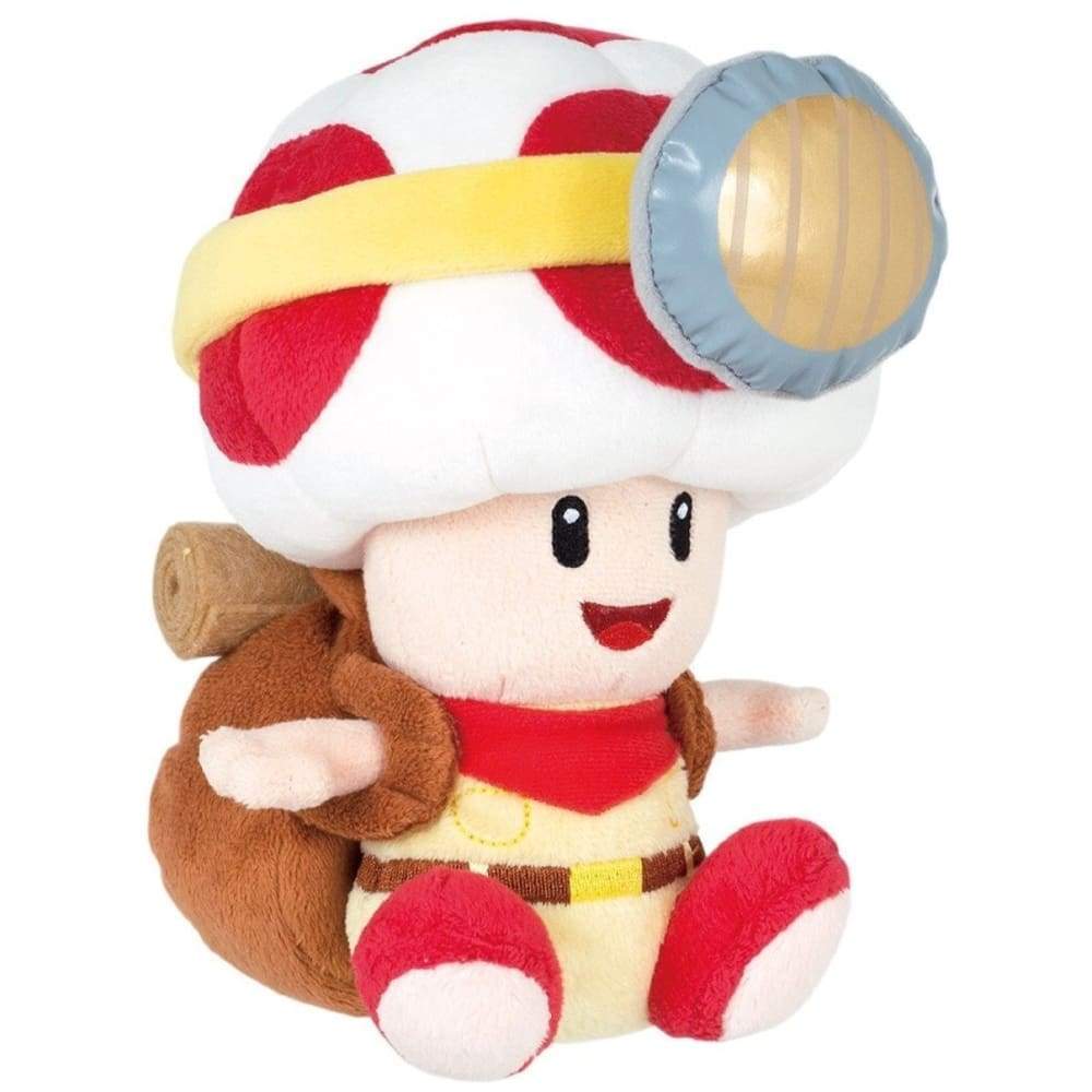 Captain Toad Sitting Super Mario Bros 7 Plush Plush Toys 3310