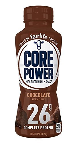core power high protein milk shake chocolate