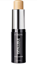 L'Oreal Paris Infallible Longwear Highlighter Shaping Stick,42 Gold is Cold - $4.98