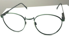  Altair #425 Forest Green Color 49-19-140 Made Italy Vintage Eyeglass Fr... - $38.75