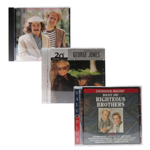 Simon and Garfunkel Righteous Brothers George Jones 3 CD Bundle - $14.97